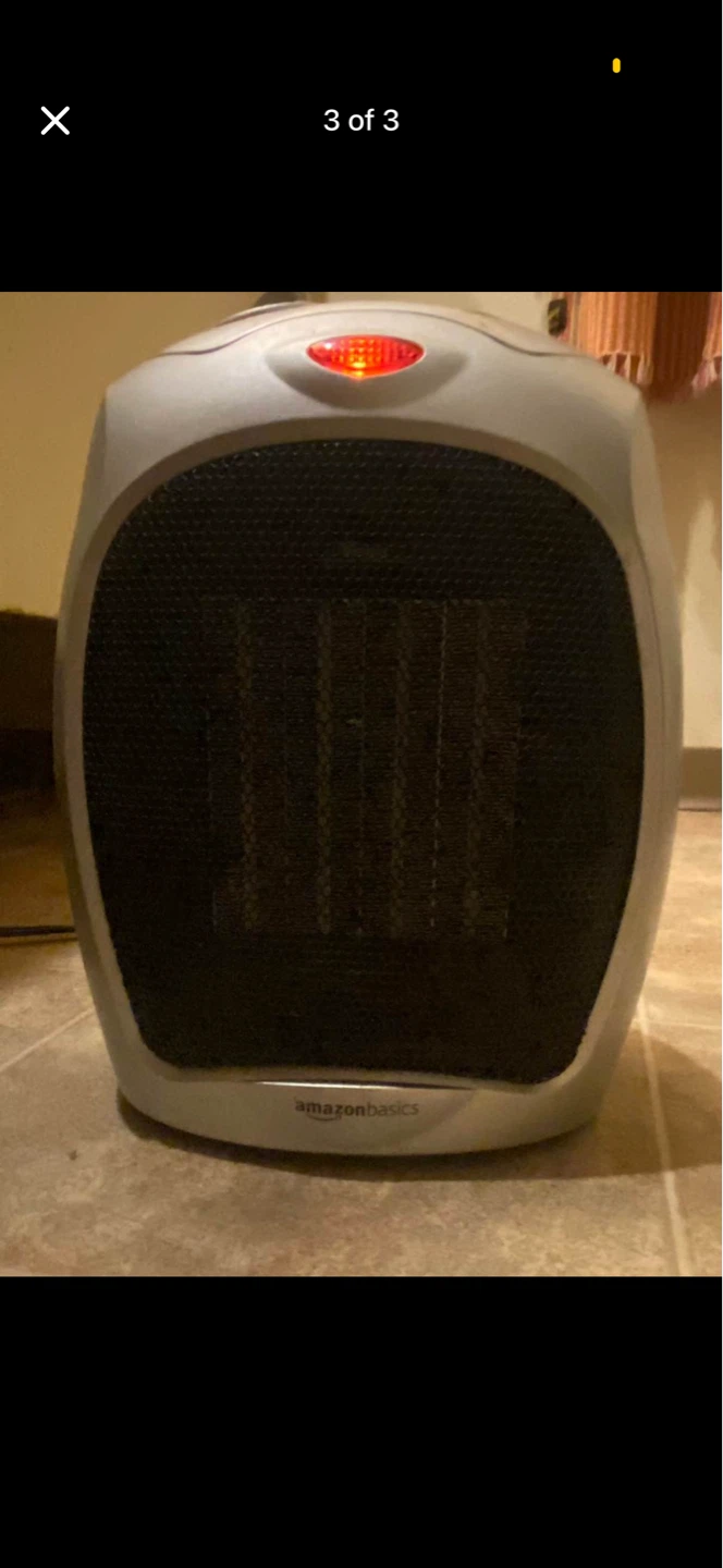 Amazon Basics Portable Electric Space Heater