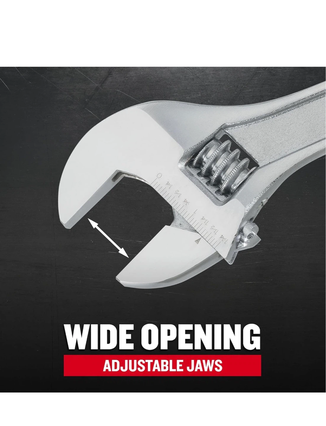 15-inch Craftsman Adjustable Wrench - photo 3