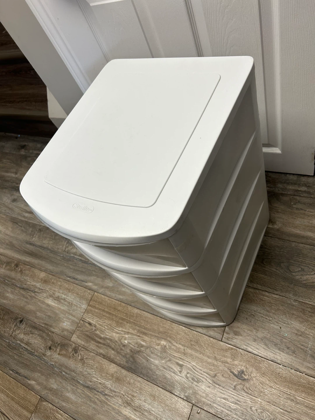 Sterilite 4-Drawer White Plastic storrage Cart - photo 2