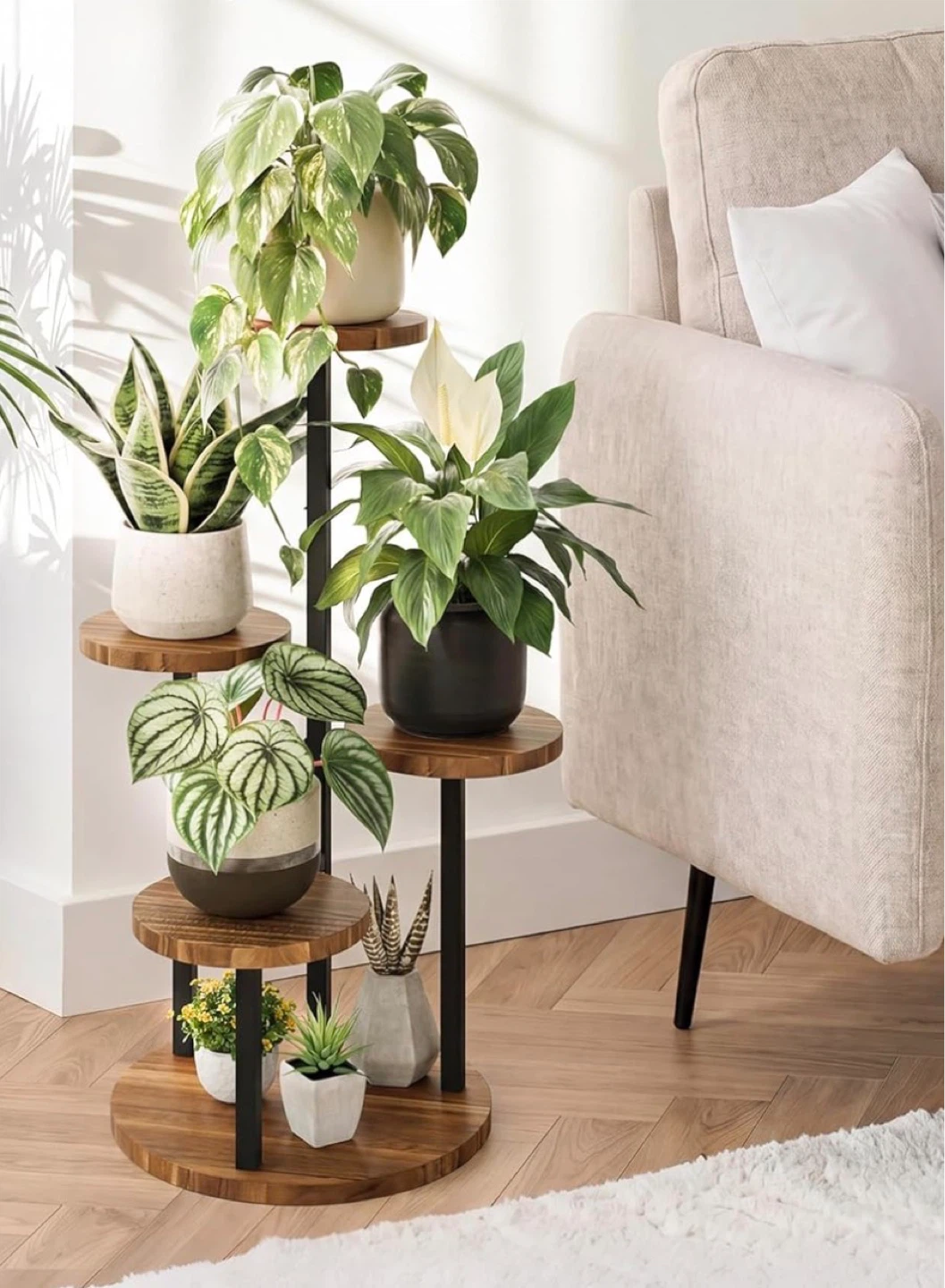 Wood Plant Stand Tiered - photo 5