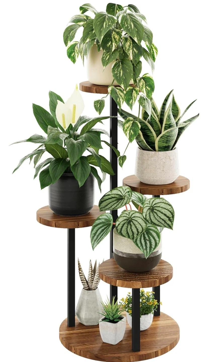 Wood Plant Stand Tiered - photo 4