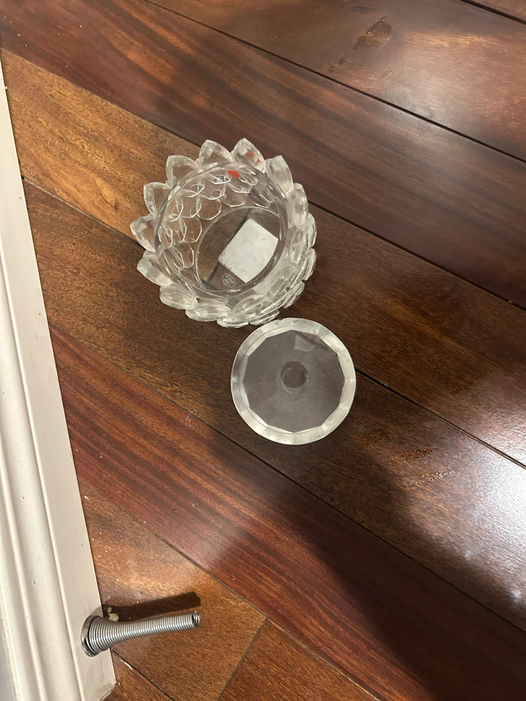 Crystal votive holder set - photo 3