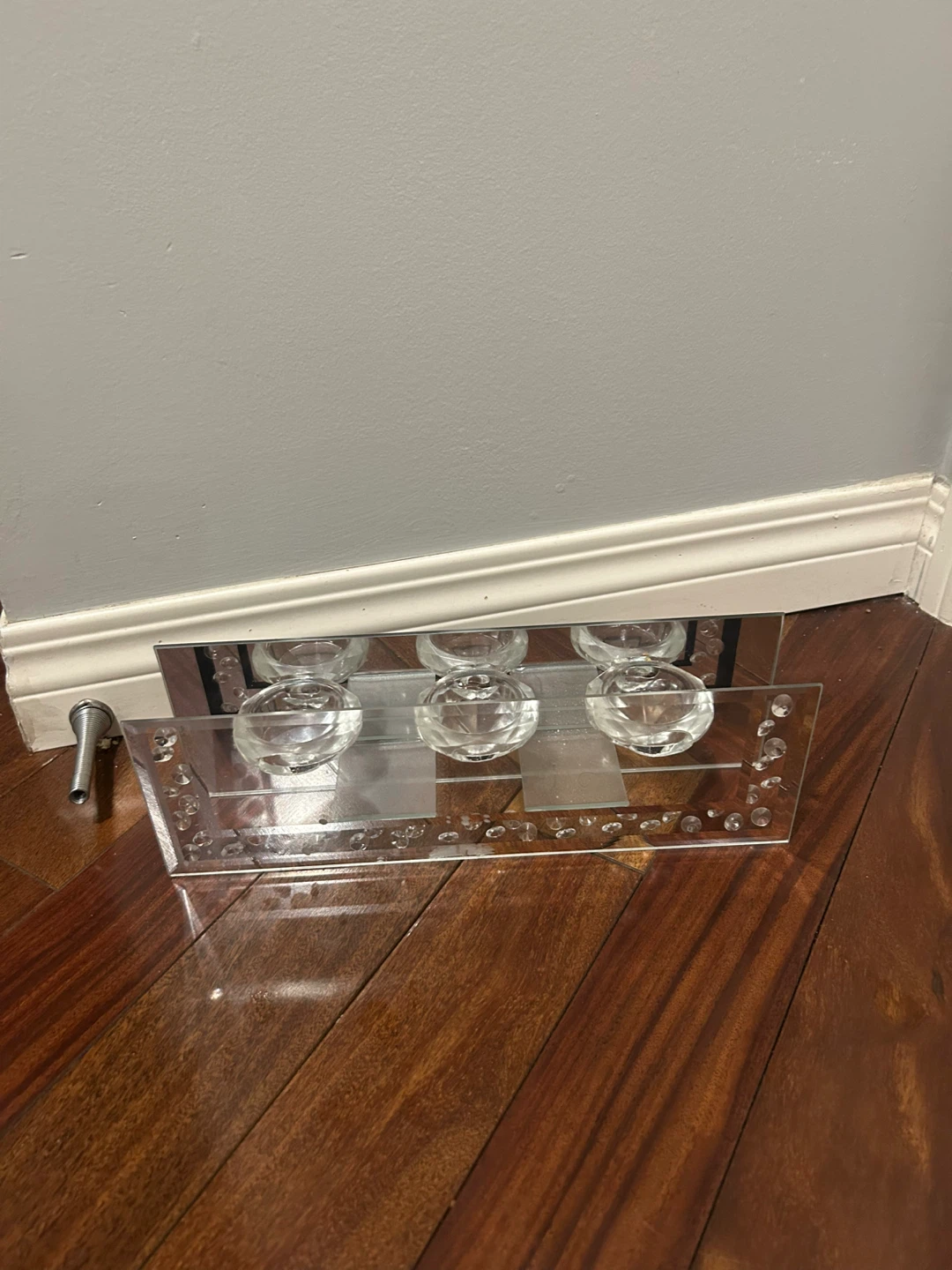 Crystal votive holder set - photo 5
