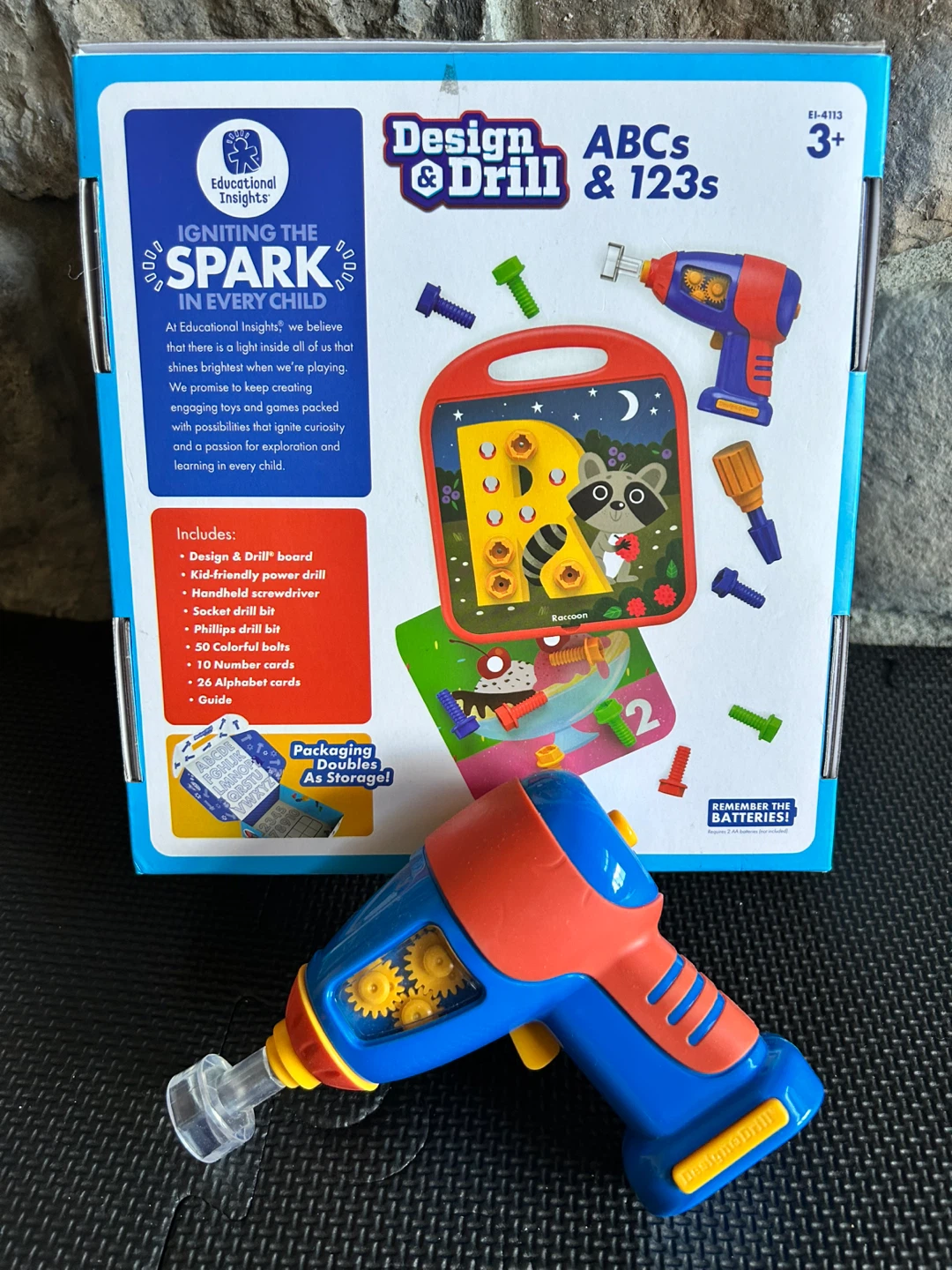Design & Drill ABCs & 123s Toy Set - photo 3