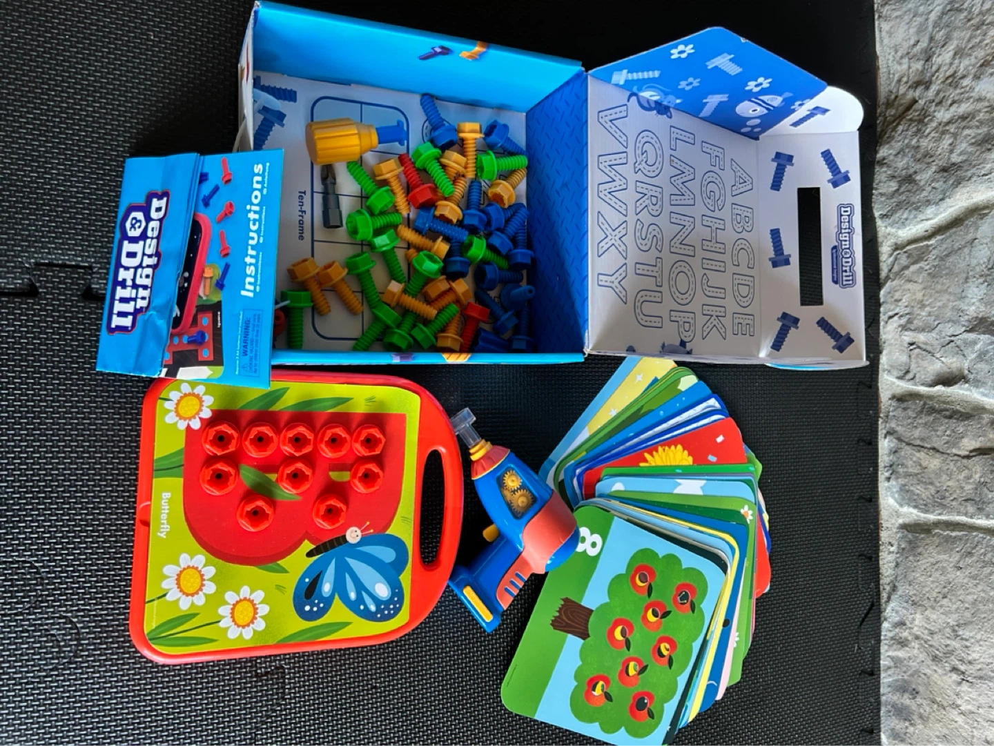 Design & Drill ABCs & 123s Toy Set - photo 2