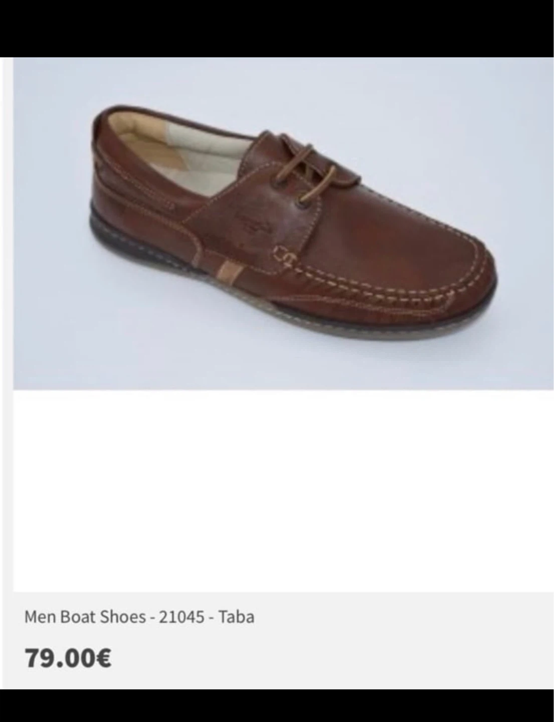 Men's Boxer Air Comfort Technology Boat Shoes Size 9