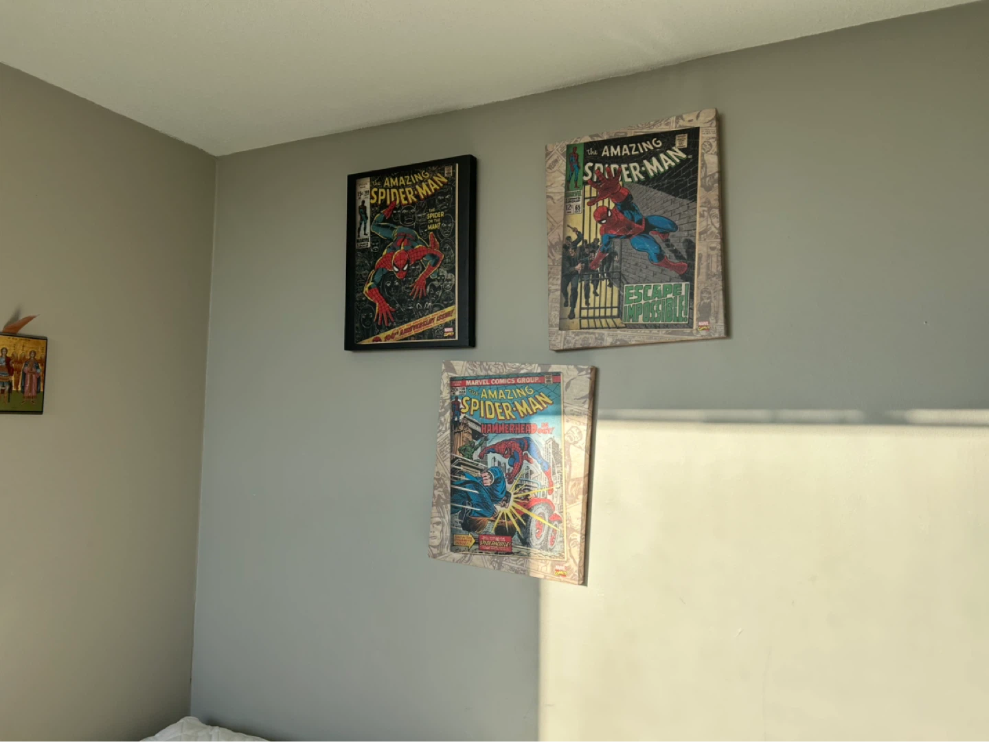 The Amazing Spider-Man Comic Book Art Prints (Set of 3) - photo 2