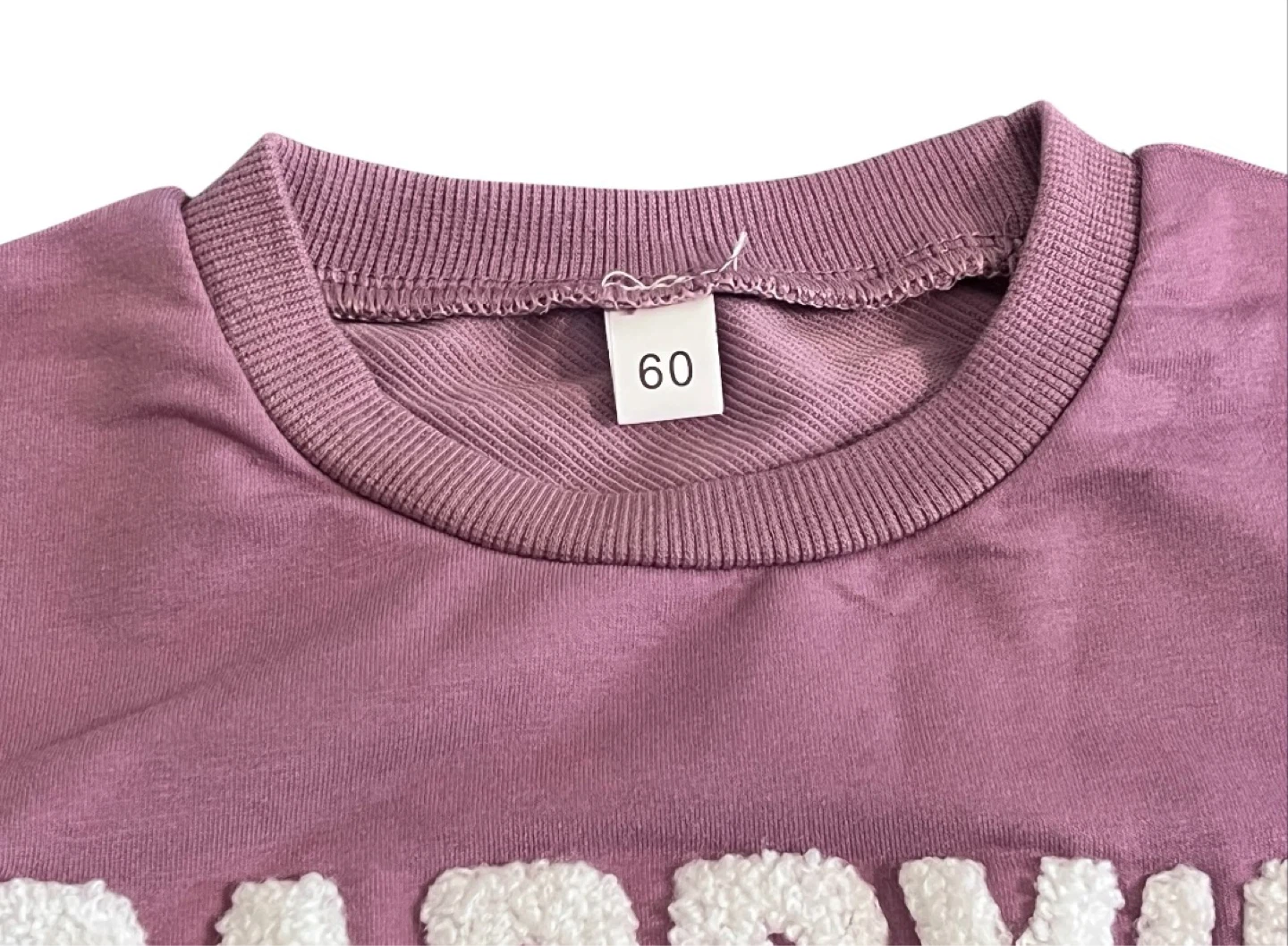 Daddy’s Girl” Romper Sweater – Dusty Mauve Pink – Size 60 (0-3M) - photo 4