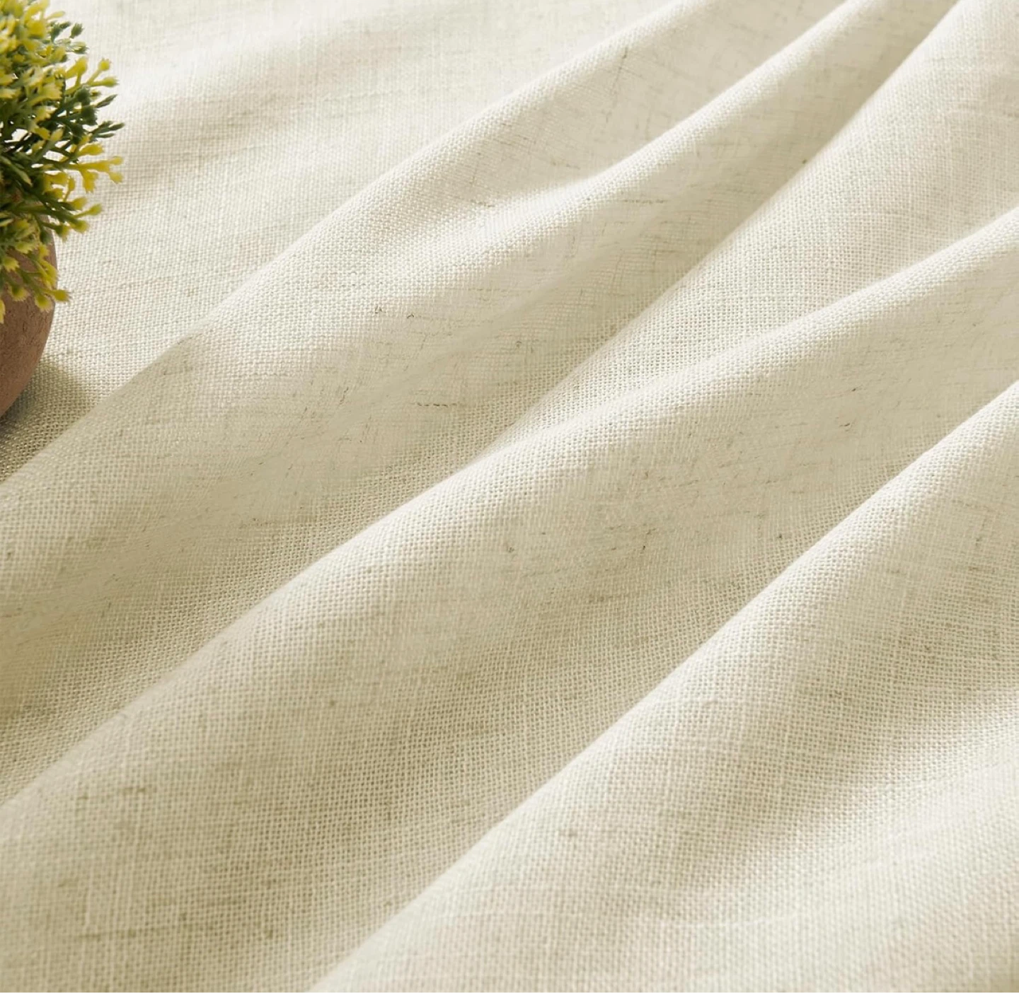 Linen Light Filtering Curtains - photo 3