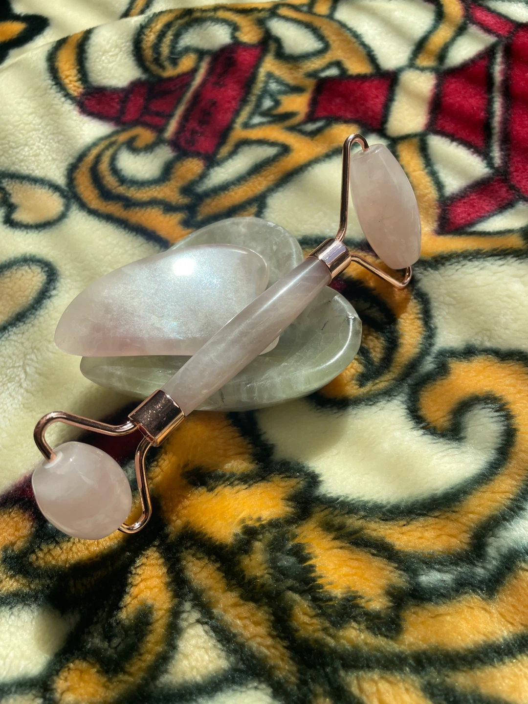 Rose quartz Gua Sha Set - photo 3