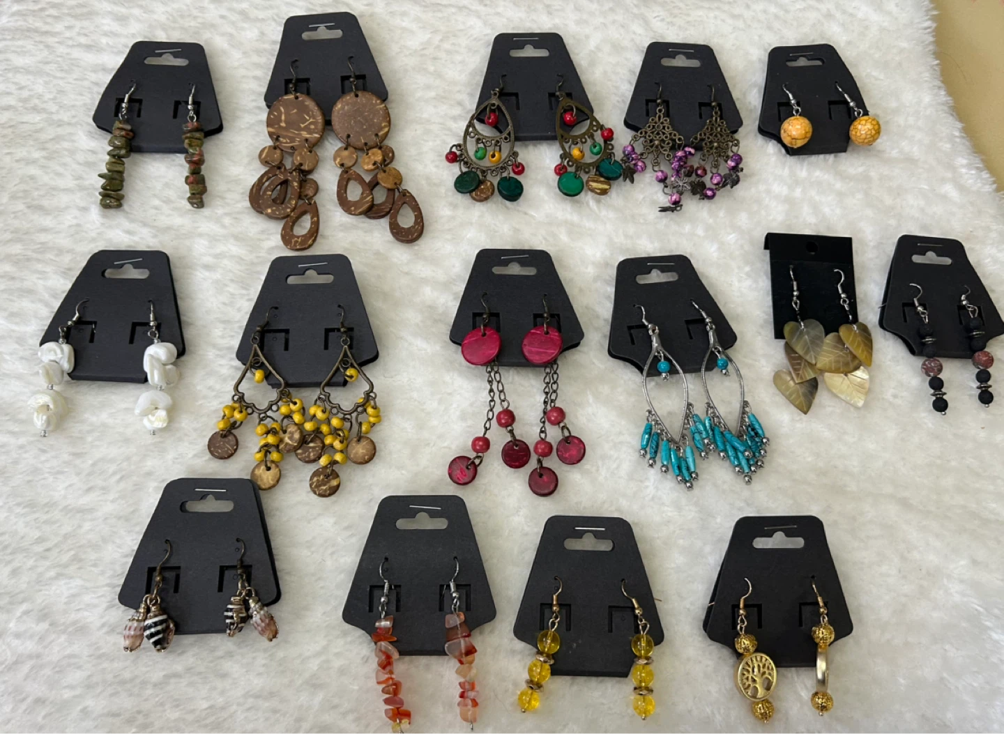 Assorted Dangle Earrings - Various Styles