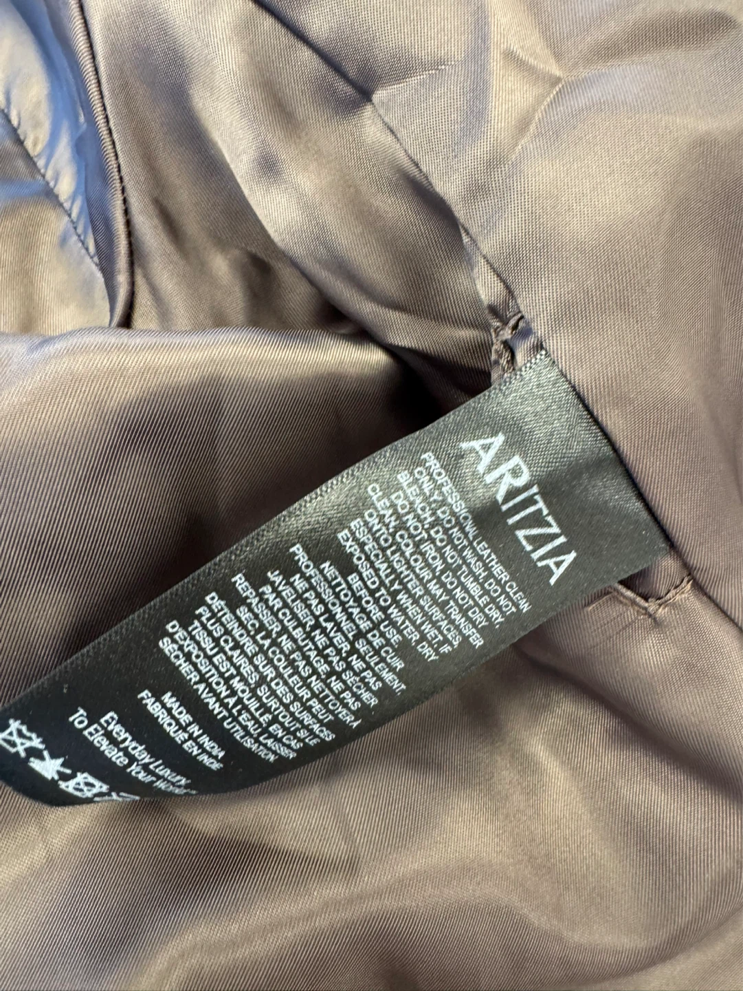 ARITZIA Tori Dark Chocolate Suede Jacket - XL/TG - photo 4