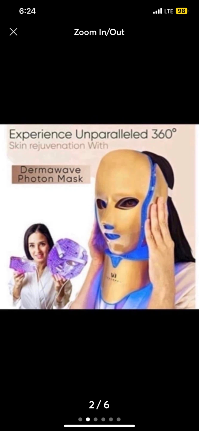 Dermawave LED Photon Mask for Skin Rejuvenation