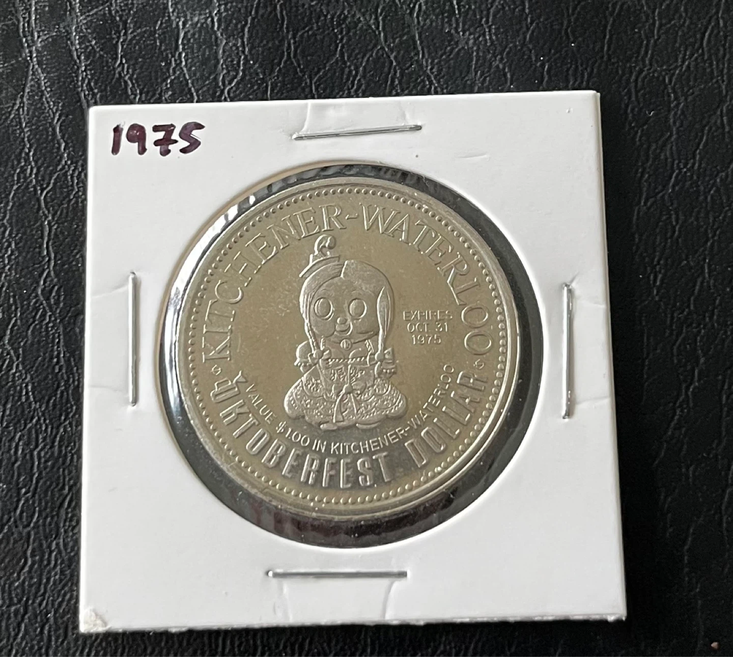 1975 Kitchener-Waterloo Oktoberfest Dollar Trade Token