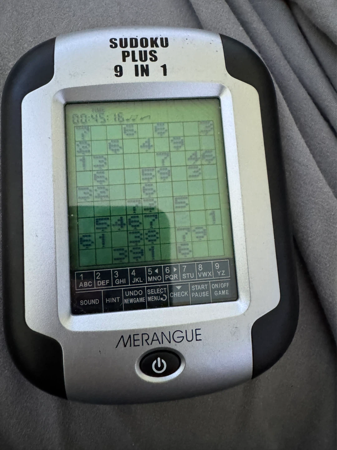 Merangue Sudoku Plus 9-in-1 Handheld Electronic Game - photo 2