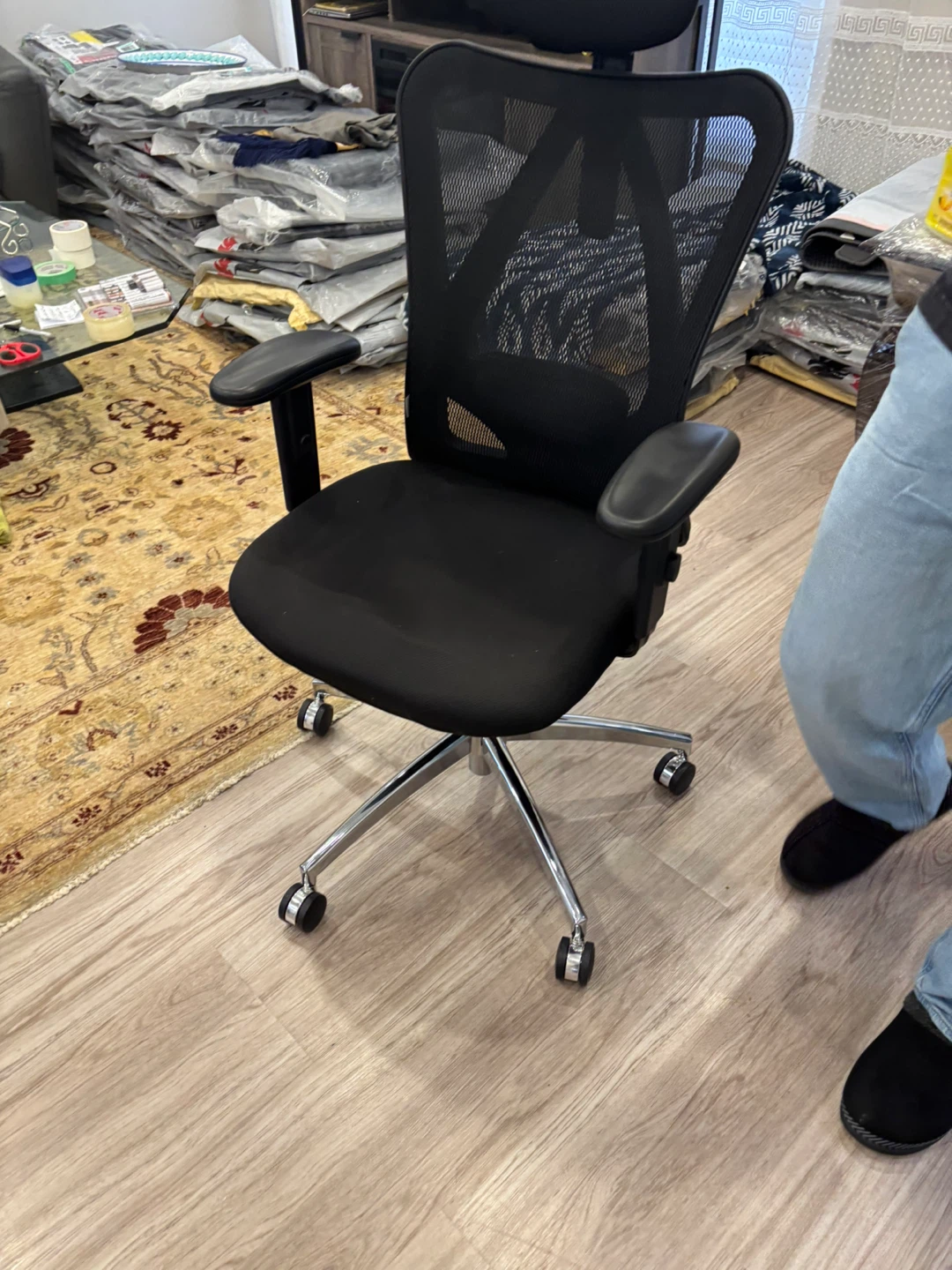 SIHOO Ergonomic Mesh Office Chair with Headrest - photo 3
