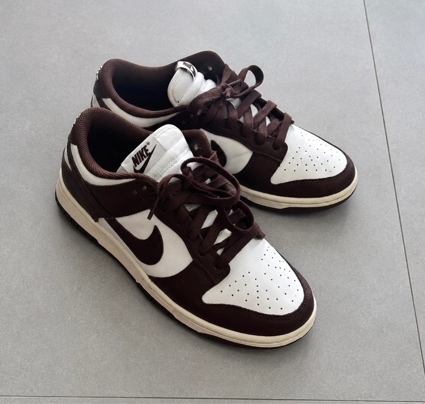 Nike Brown Dunk Lows - photo 2