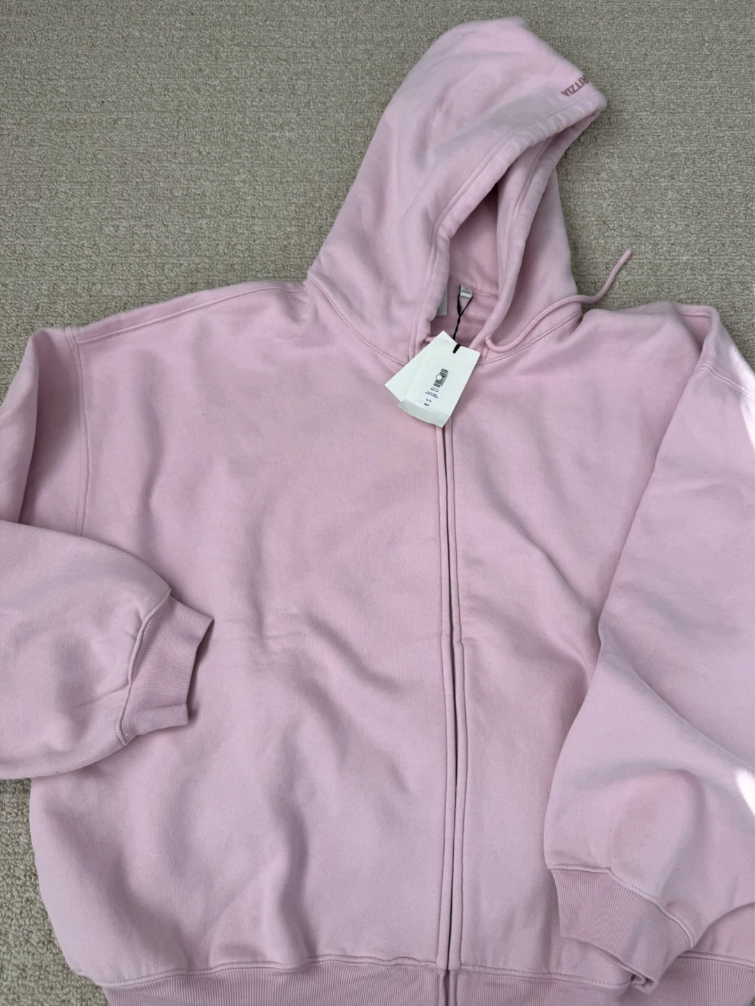 Aritizia sweat cupid pink Hoodie Zip-Up XL dusty Pink - photo 3
