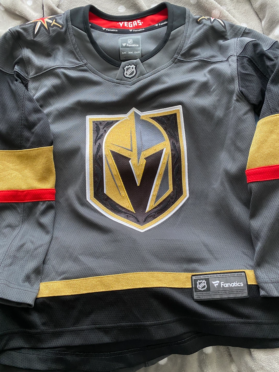 Vegas Golden Knights NHL Fanatics Jersey Size S/M - photo 2
