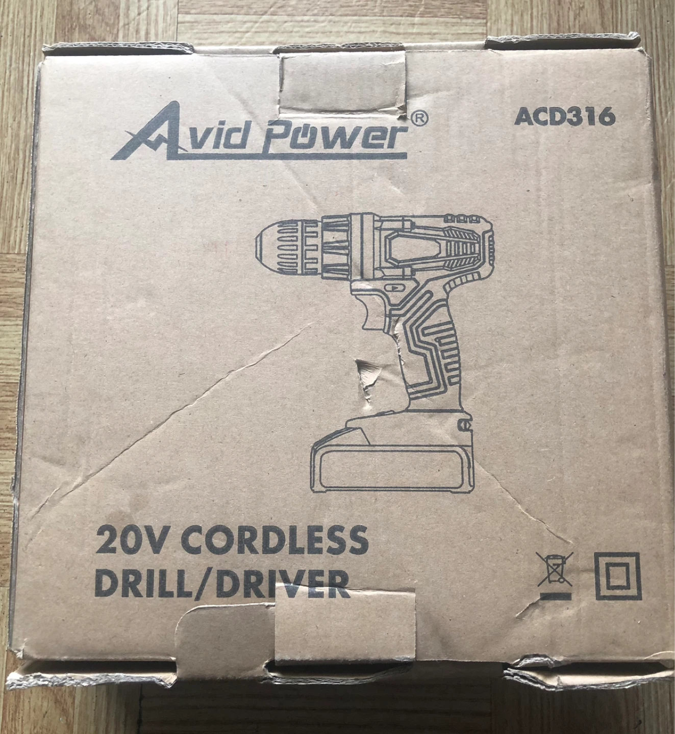 Avid Power 20V Cordless Drill/Driver with Accessories