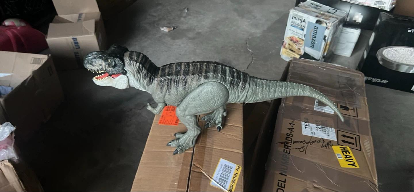 Large T-Rex Dinosaur Toy Figure - photo 4