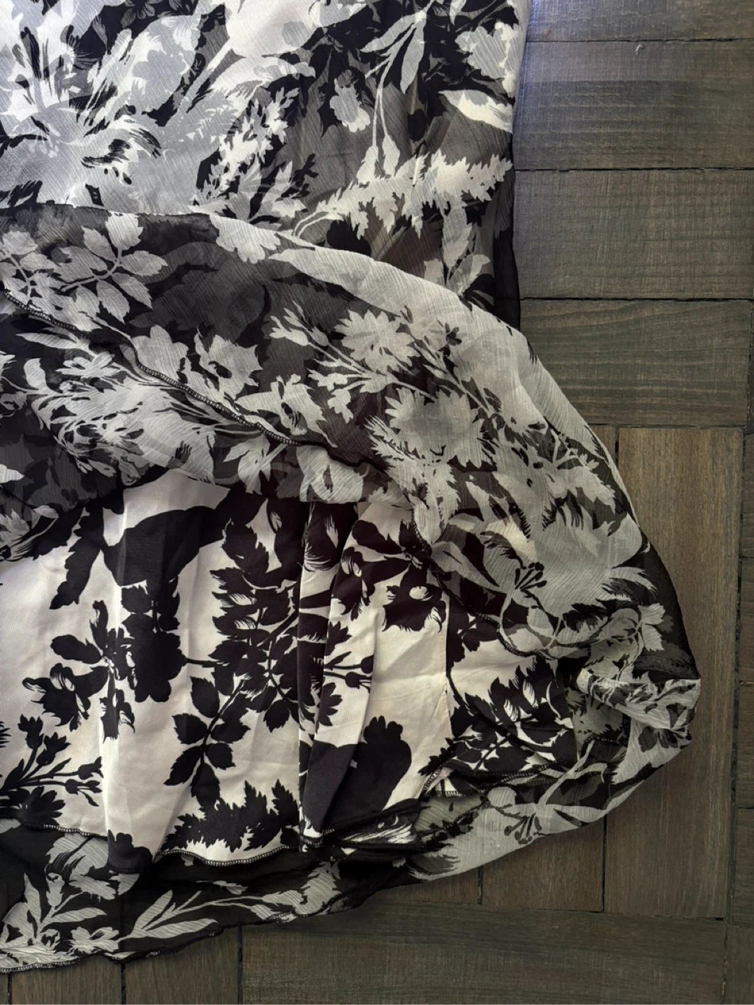 Vintage Apange Silk Lined Midi Skirt - photo 3