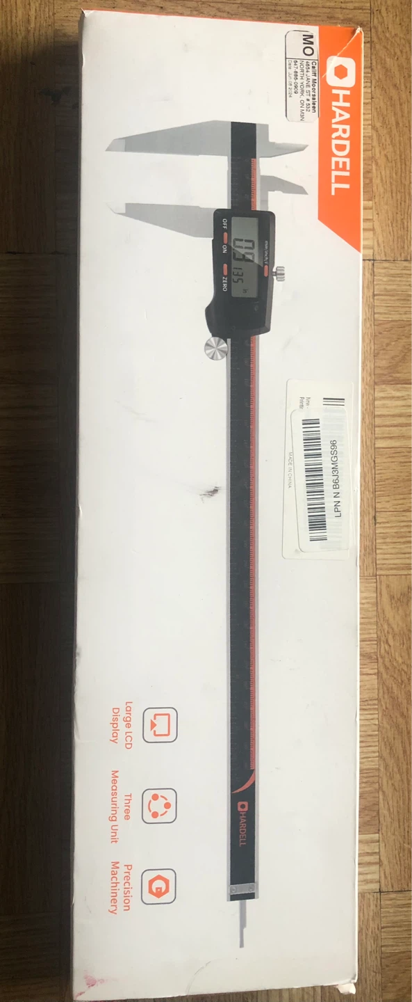 HARDEL Digital Caliper with Case