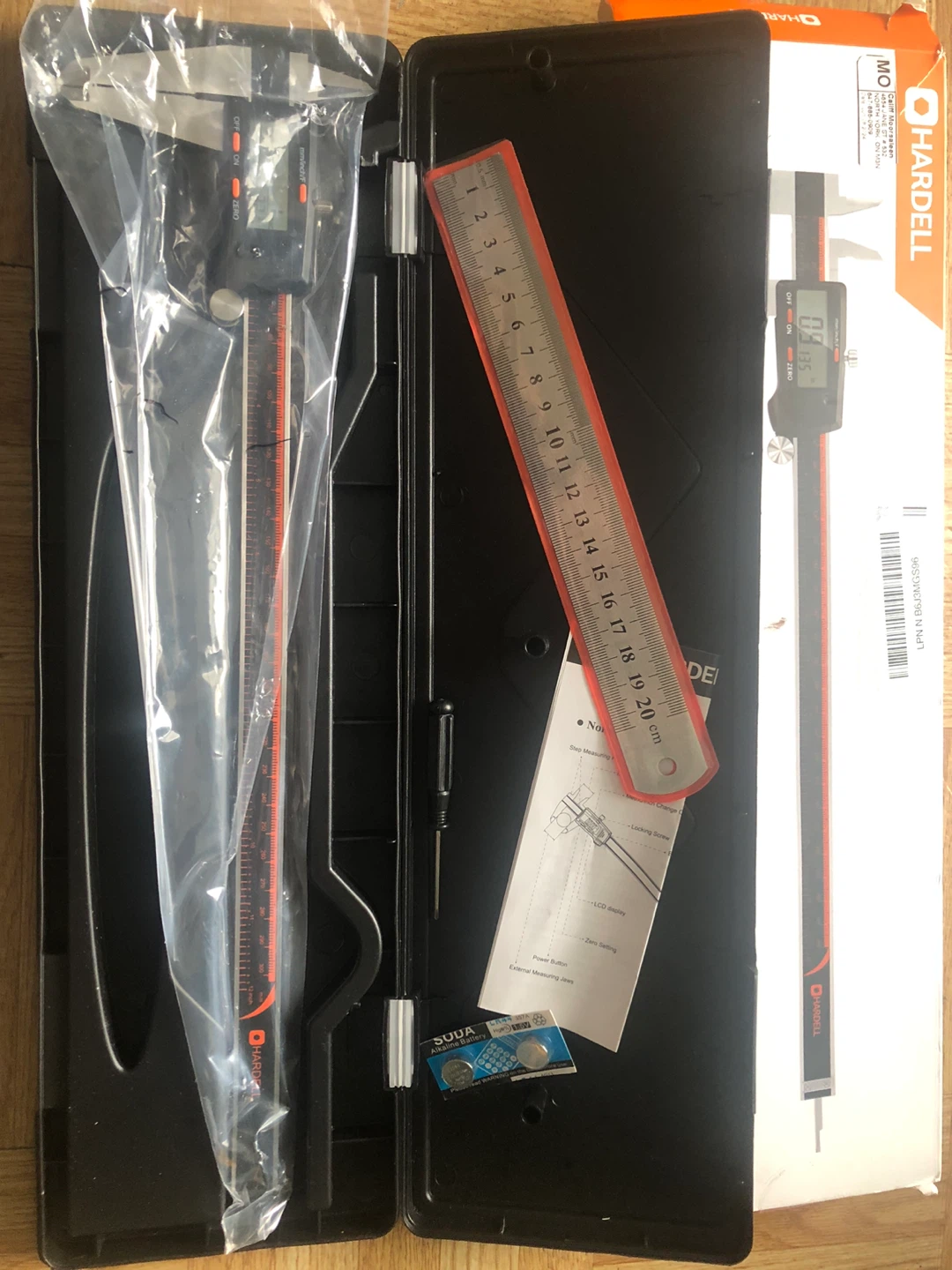 HARDEL Digital Caliper with Case - photo 3