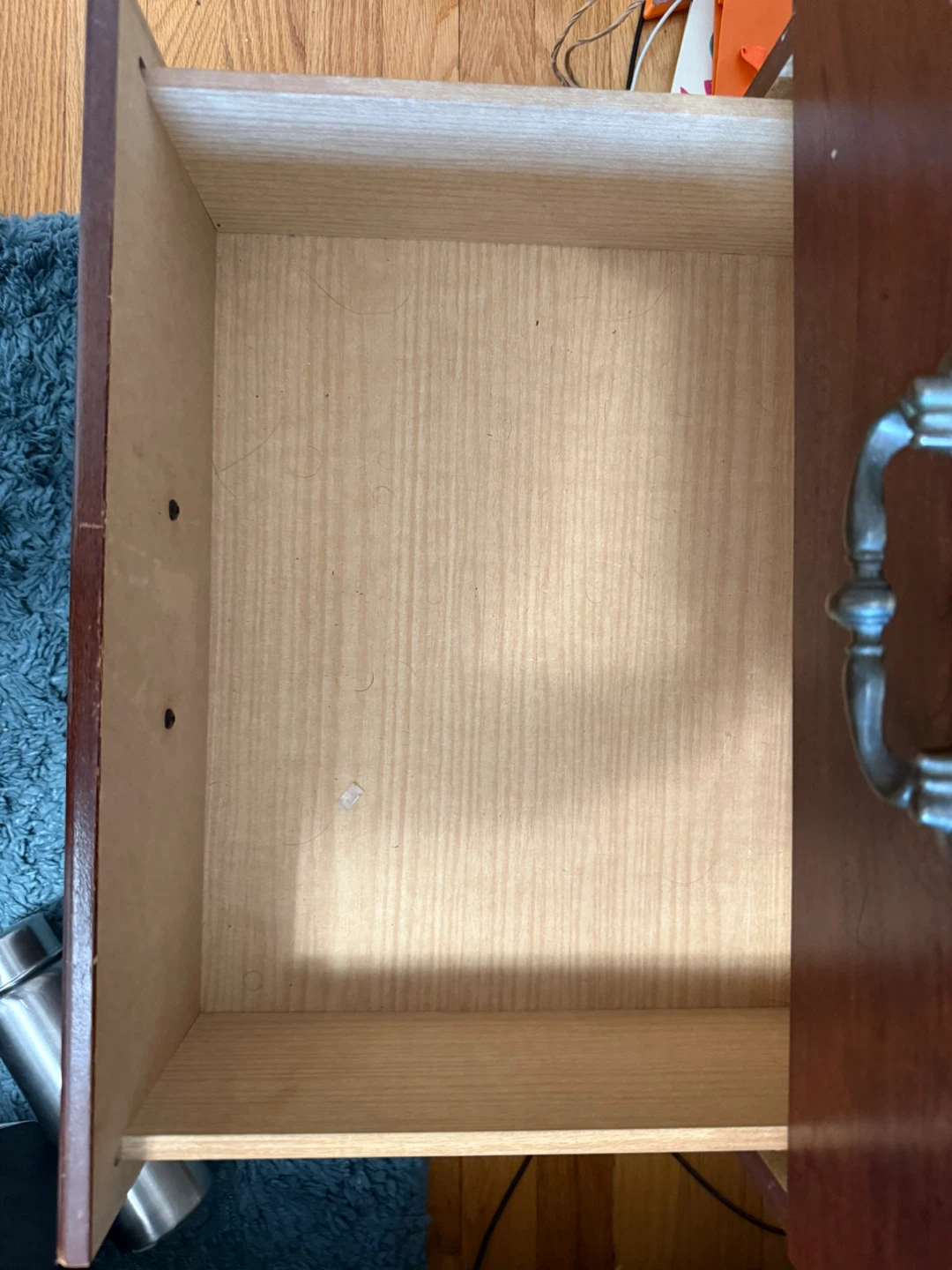 Wooden 2-Drawer Nightstand - photo 3