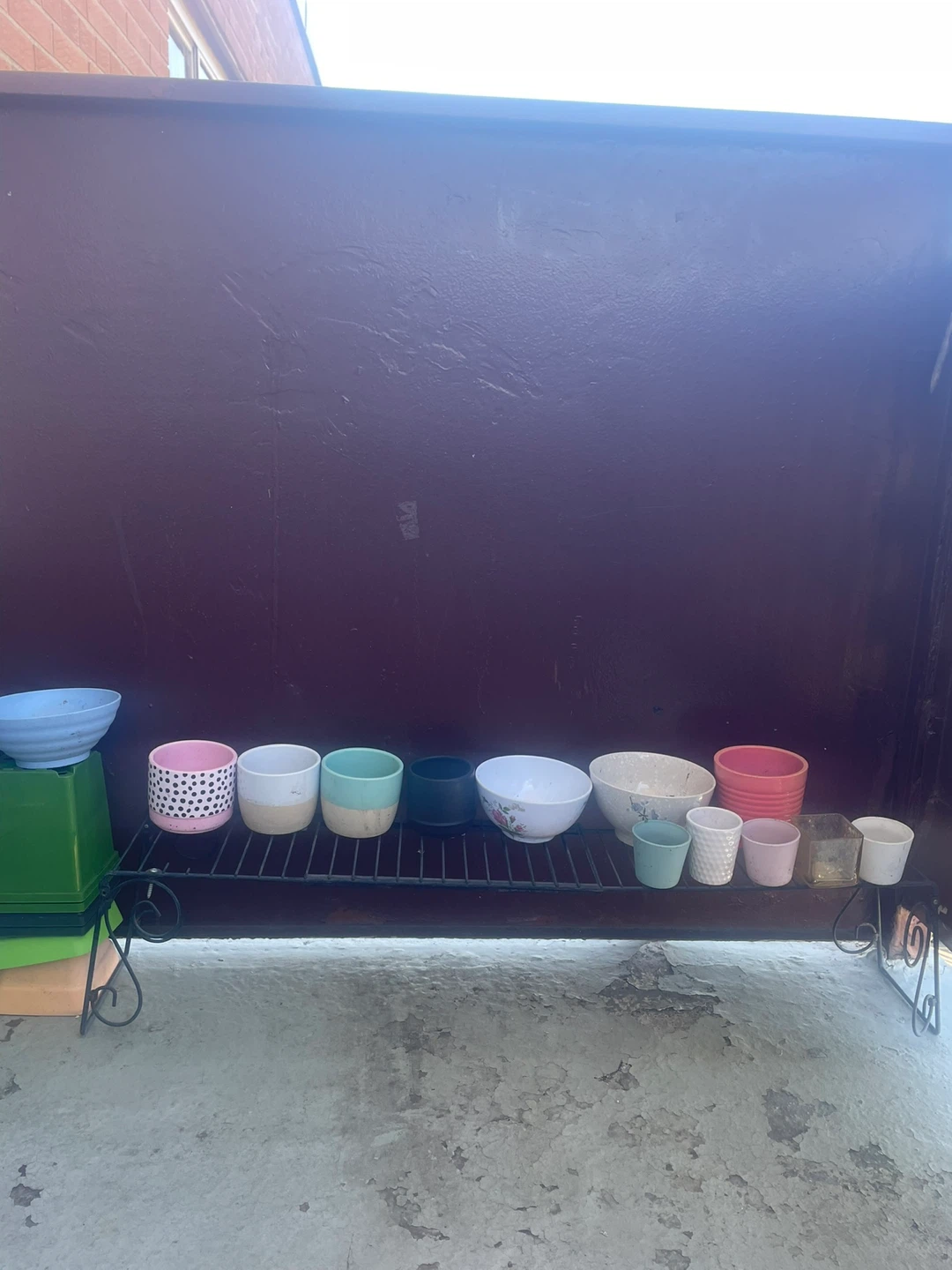 ASSORTED CERAMIC POTS FOR SALE