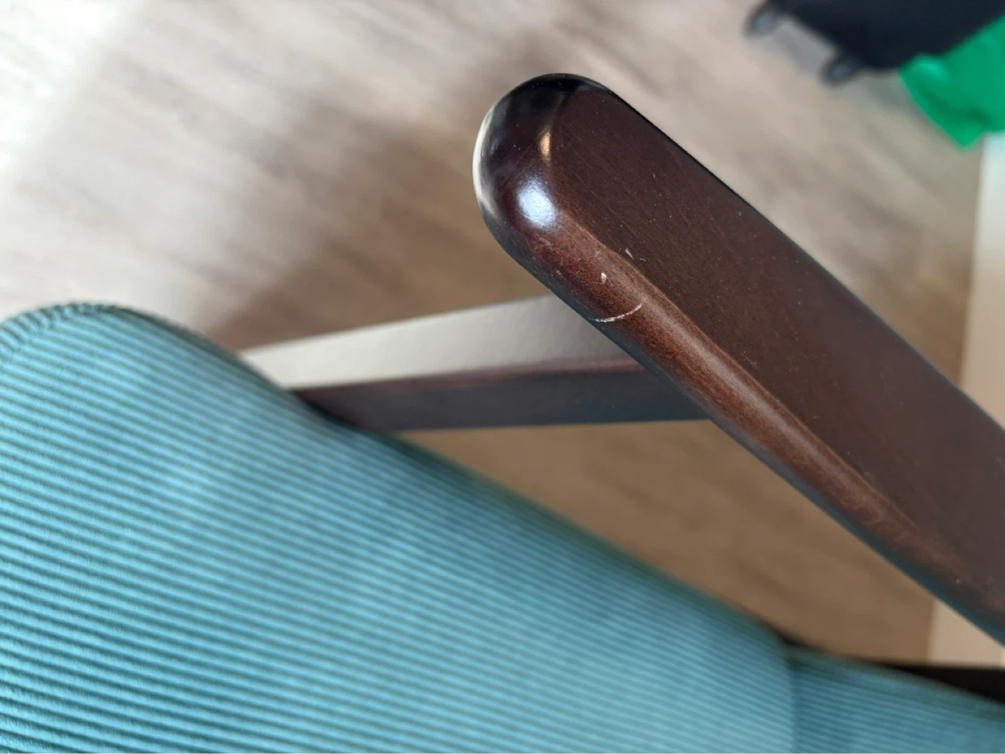 IKEA EKENÄSET Teal Armchair - photo 2