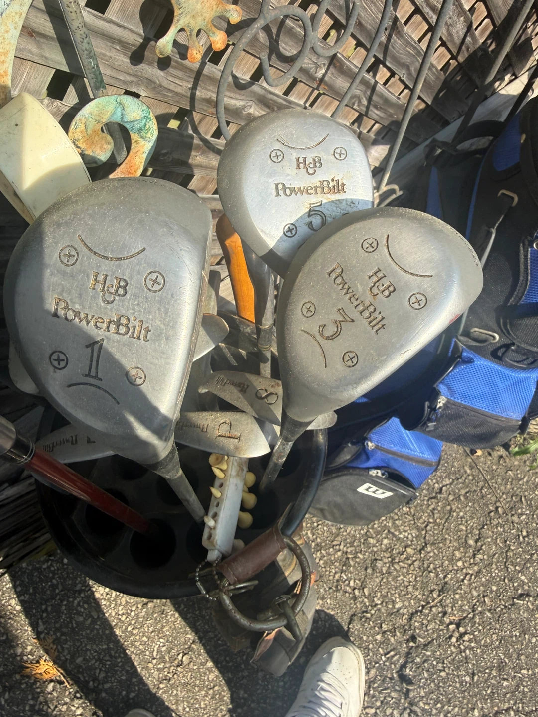 Mixed Golf Clubs - PowerBilt, Pro Kennex, Northwestern, Cube