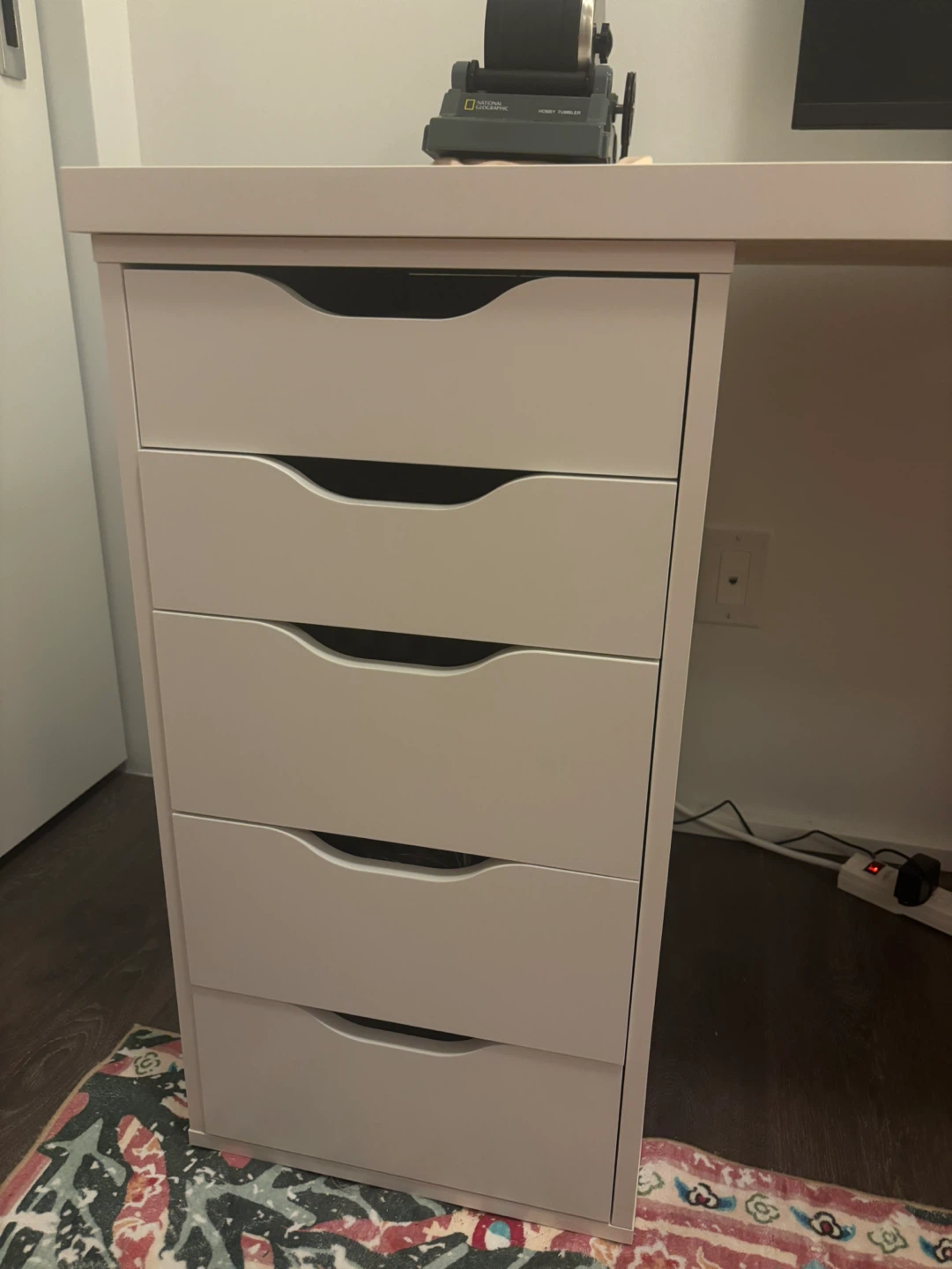 IKEA LAGKAPTEN / ALEX Desk - White - photo 2