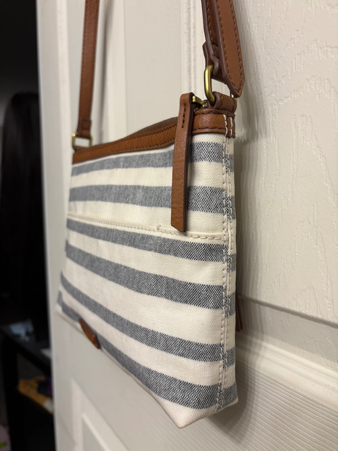 Fossil Striped Crossbody Bag - photo 4