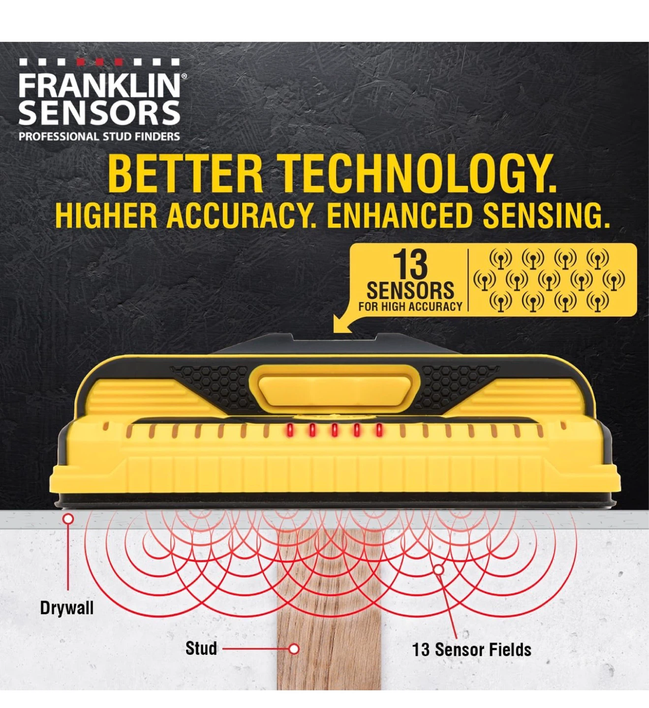 Franklin Sensors M210 Professional Stud Finder - photo 3