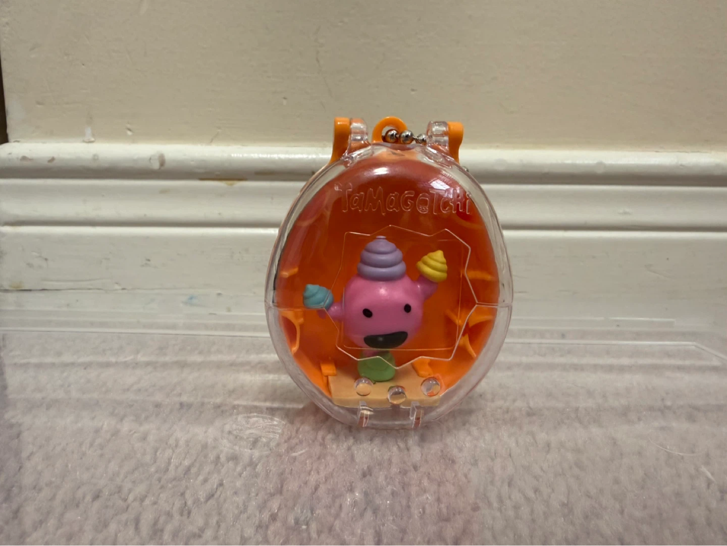 Tamagotchi Orange Pet Carrier Toy - photo 2