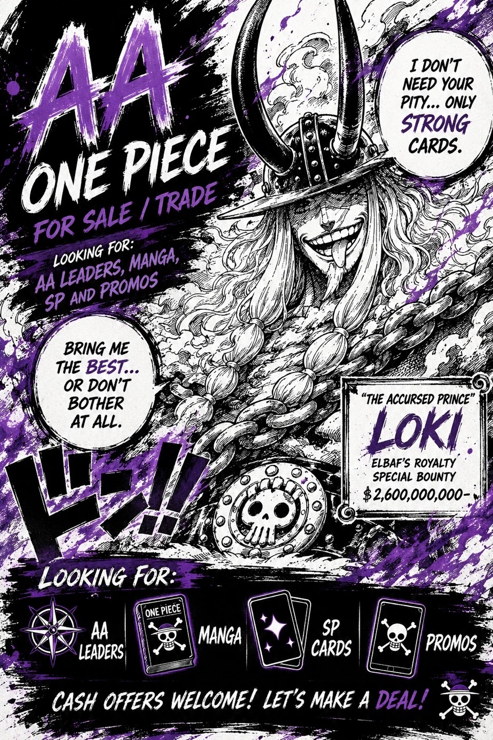 One Piece Cards AA’Sps