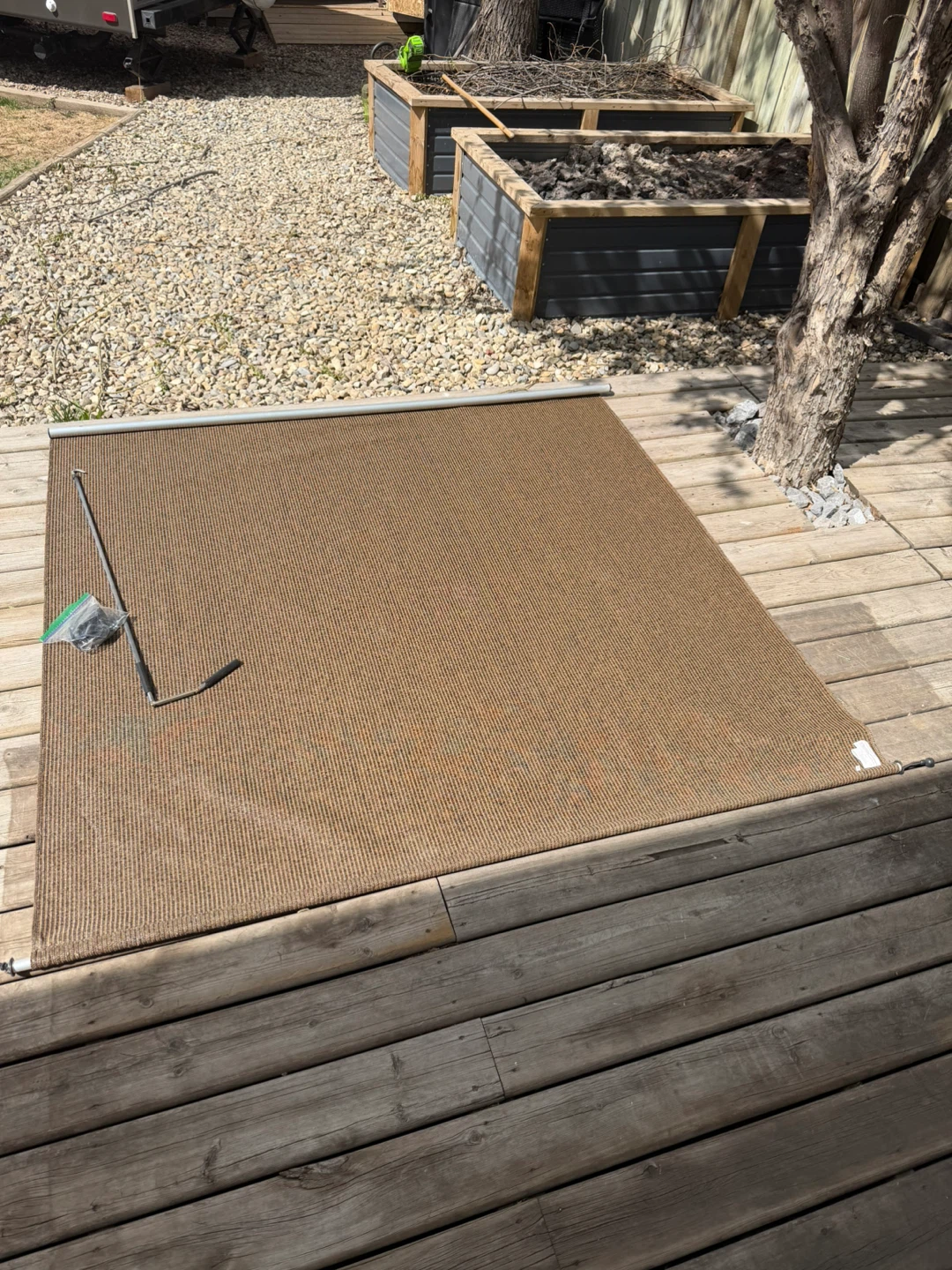 Coolaroo outdoor sun shade