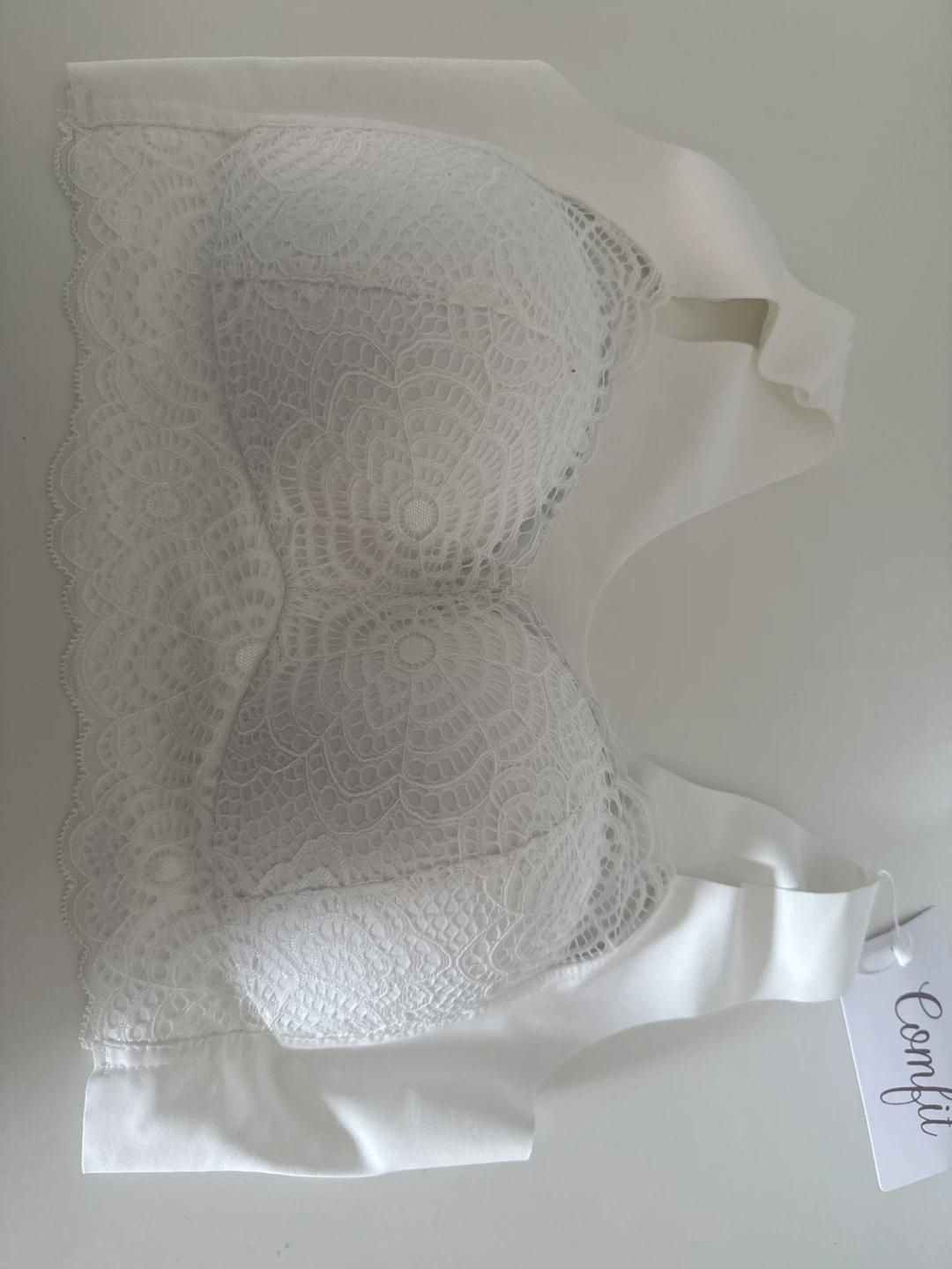 Comfit White Lace Bralette - L size