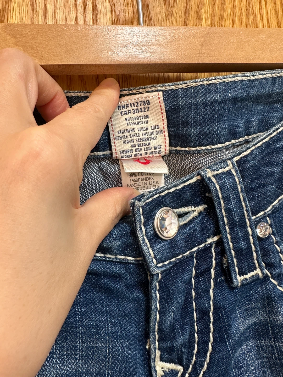 True Religion Bootcut Jeans Size 25 - photo 2
