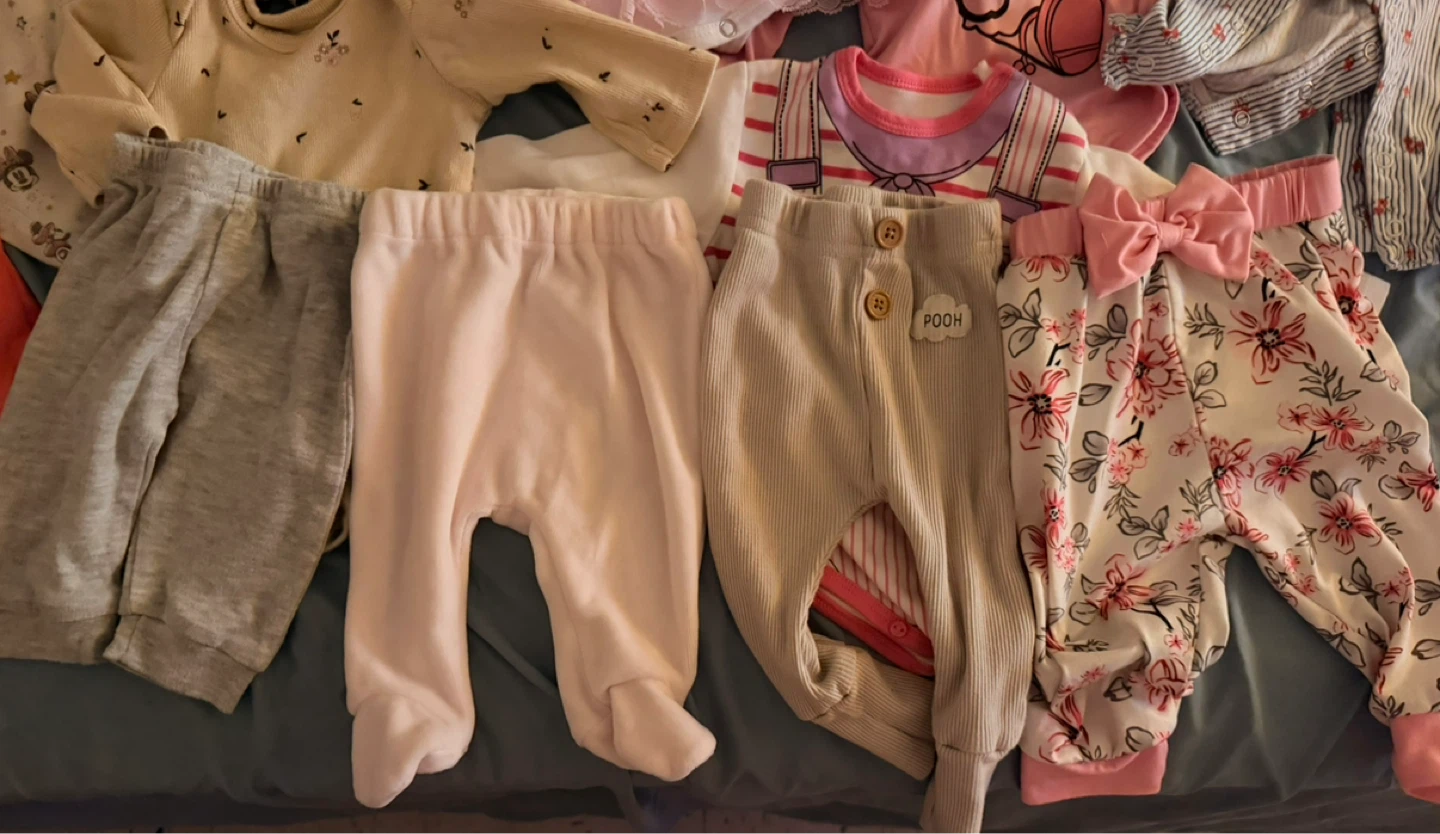 Baby Clothes Bundle - Bodysuits and Pants 0-3 - photo 2