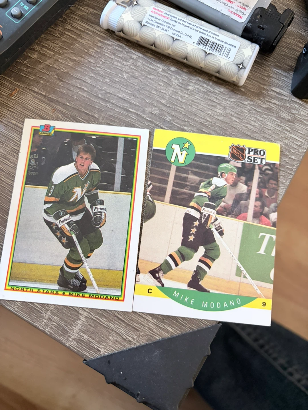Mike Modano Hockey Cards - Bowman & Pro Set
