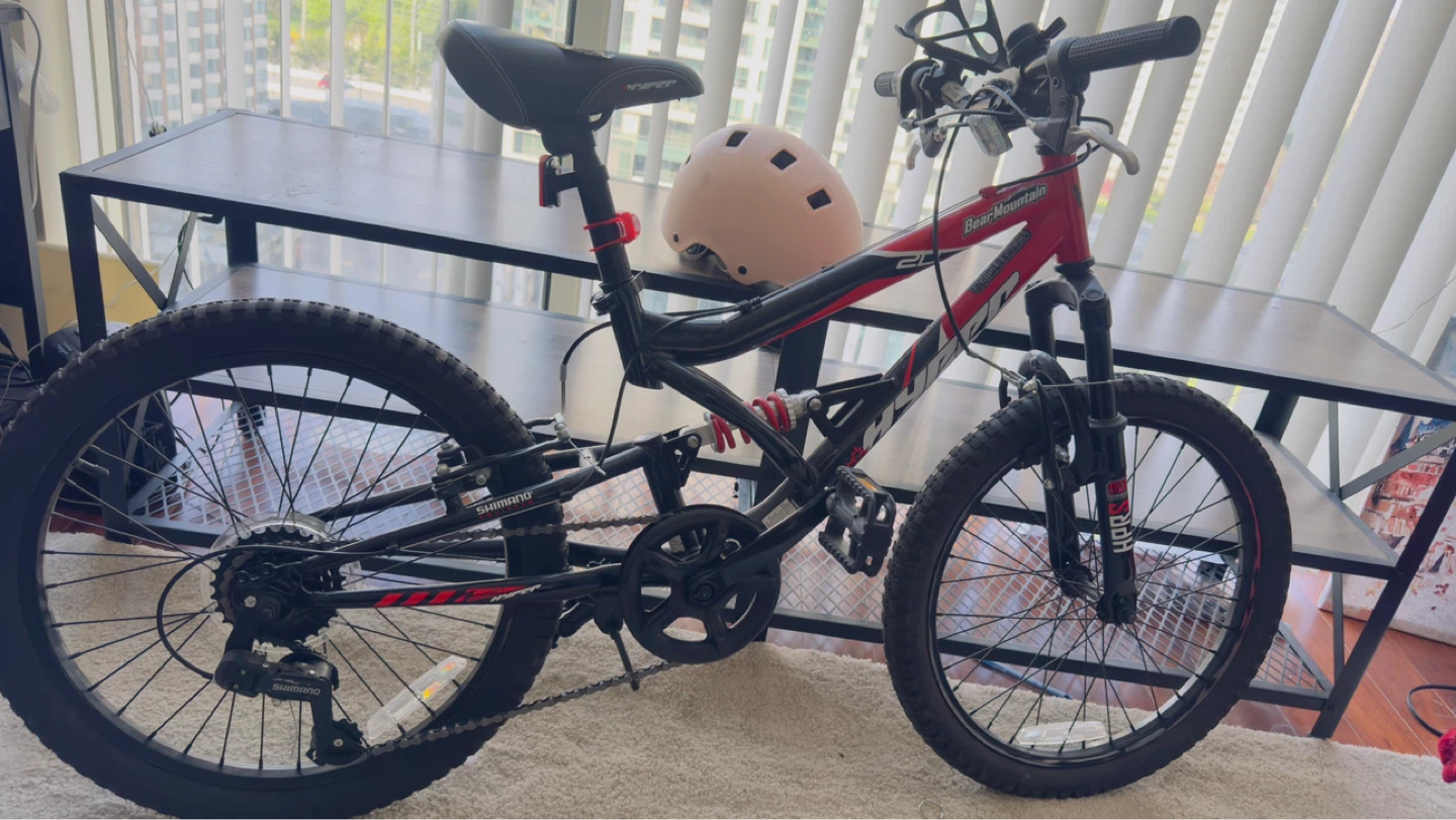 Hyper Bear Mountain Full Suspension Mountain Bike