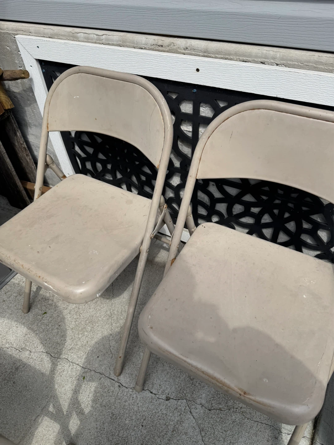 Set of 4 Folding Chairs - photo 2