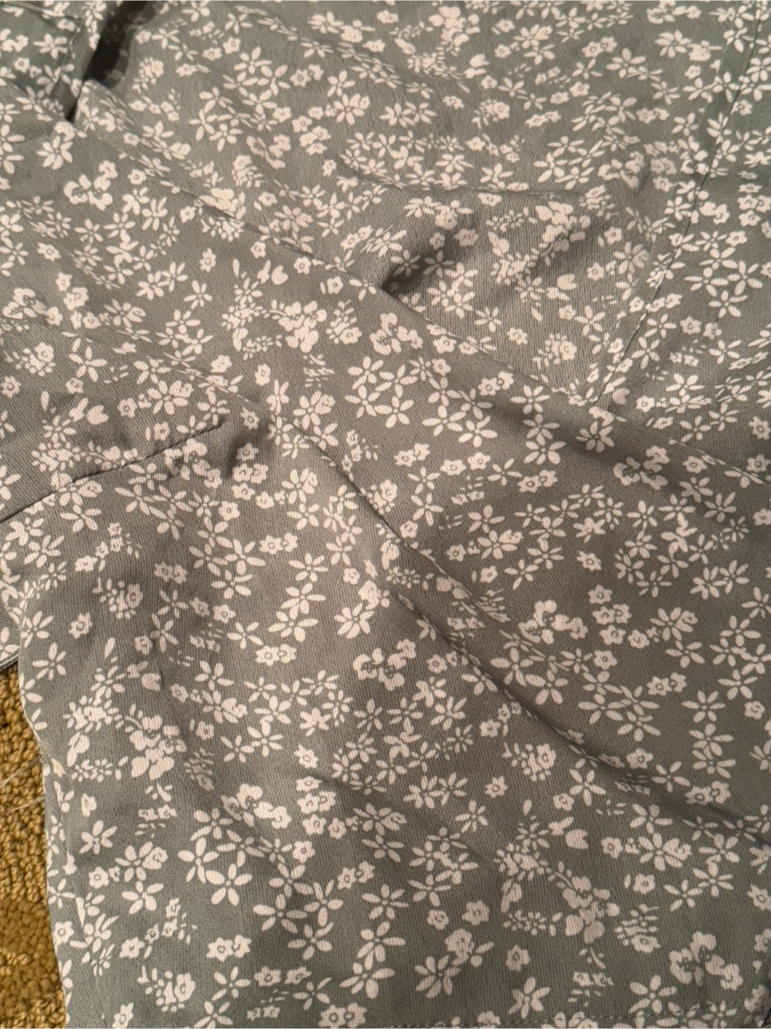 Women's Floral Print Wrap Top - M - photo 3