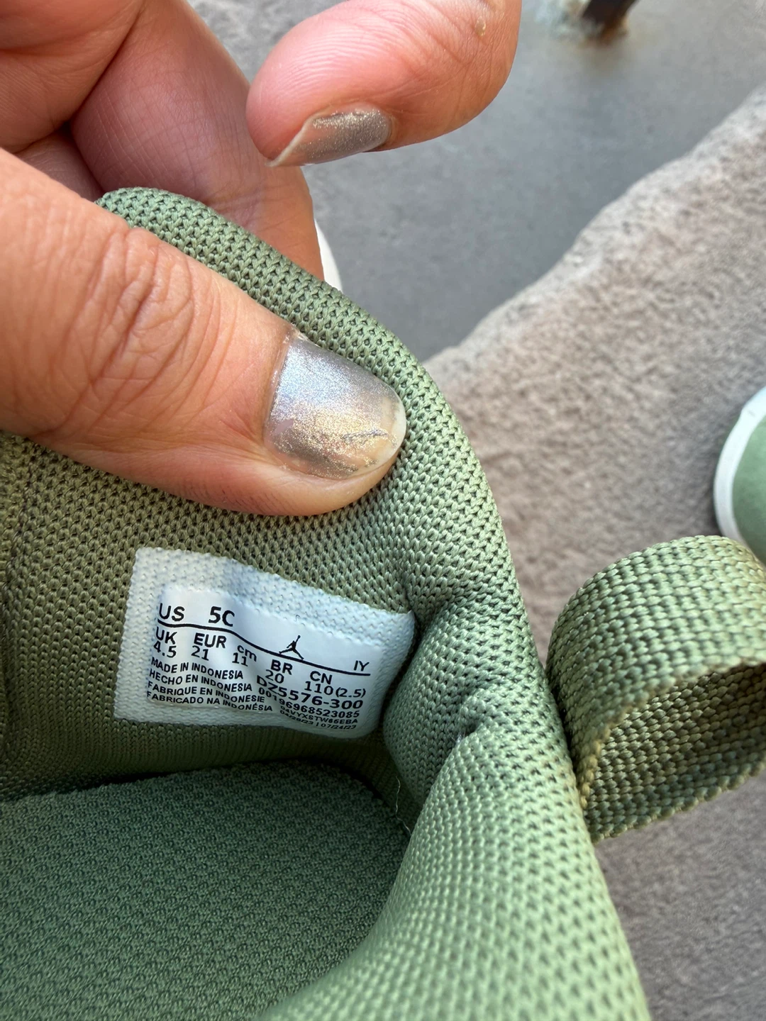 Jordan 5C Baby Shoes