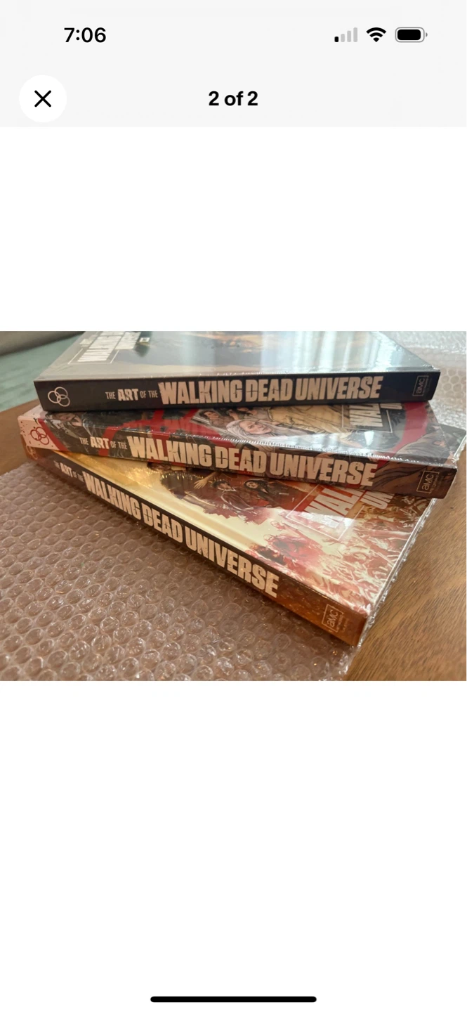 The Art of the Walking Dead Universe Hardcover Books - photo 2