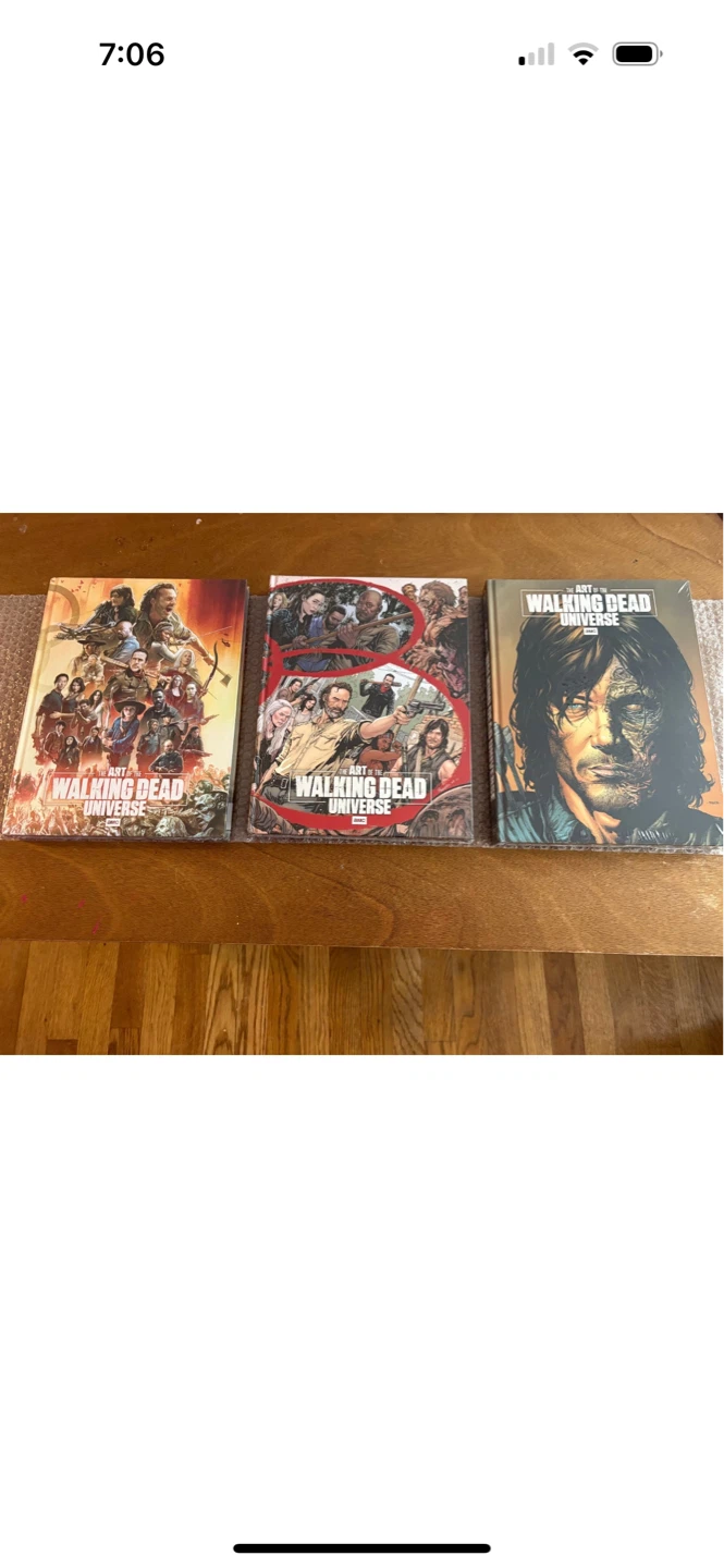 The Art of the Walking Dead Universe Hardcover Books