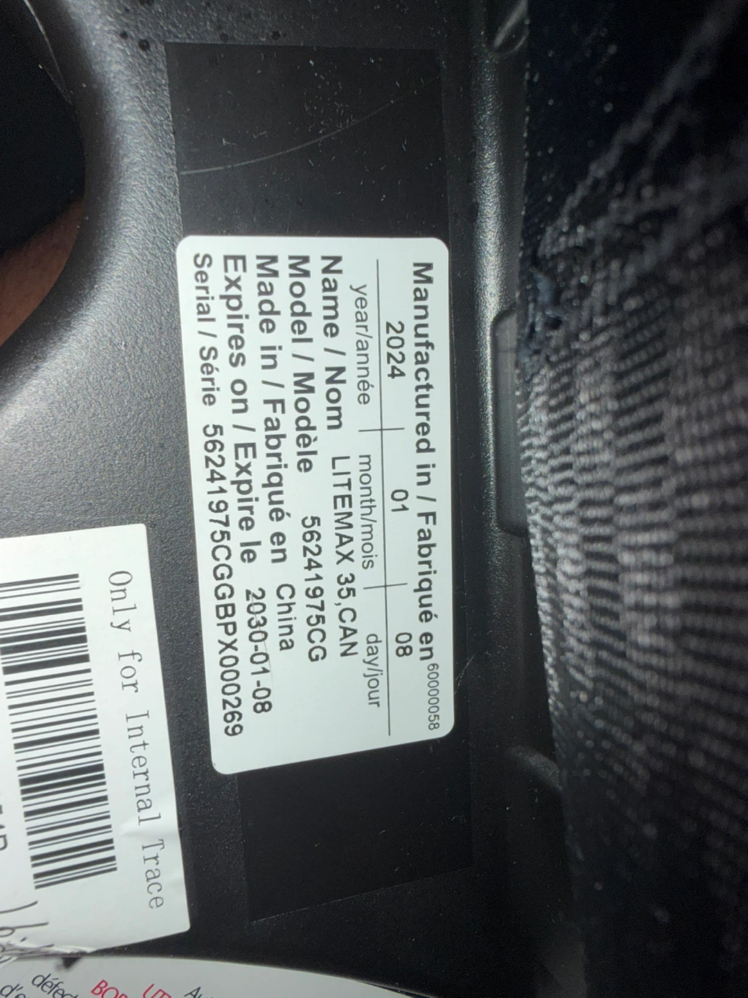 Evenflo Litemax 35 infant car seat - photo 2