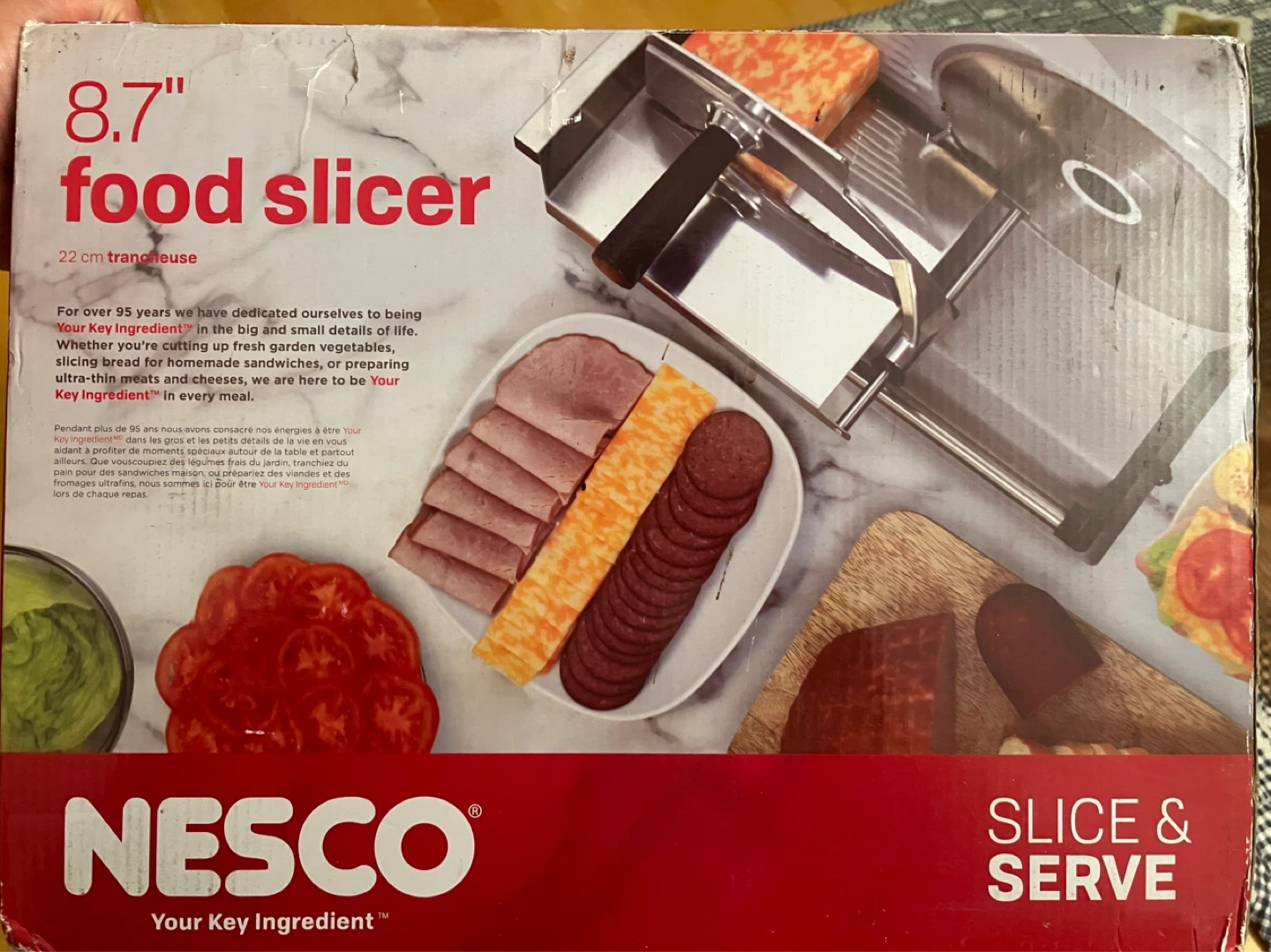 New Unused Nesco Food 8.7” Slicer FS-250 - photo 3